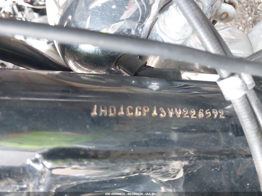 1997 Harley-Davidson Xl1200 C VIN: 1HD1CGP13VY226592 Lot: 45496672