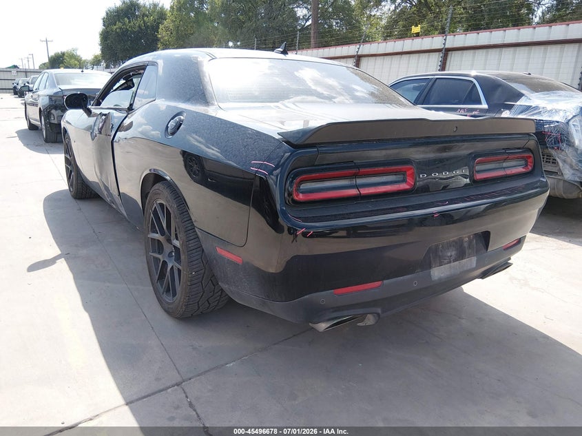 Vin: 2c3cdzbt0hh554311, lot: 45994876, dodge challenger r/t plus shaker 20173