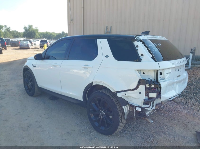 Vin: salcp2fx4ph333928, lot: 45994890, land rover discovery sport se 20233