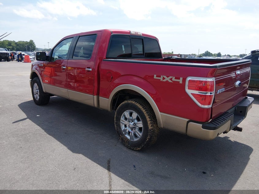 Vin: 1ftfw1etxcfb61832, lot: 45994897, ford f-150 fx4/king ranch/lariat/platinum/xl/xlt 20123