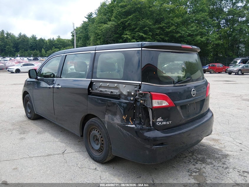 2015 Nissan Quest S VIN: JN8AE2KP8F9122657 Lot: 45496711