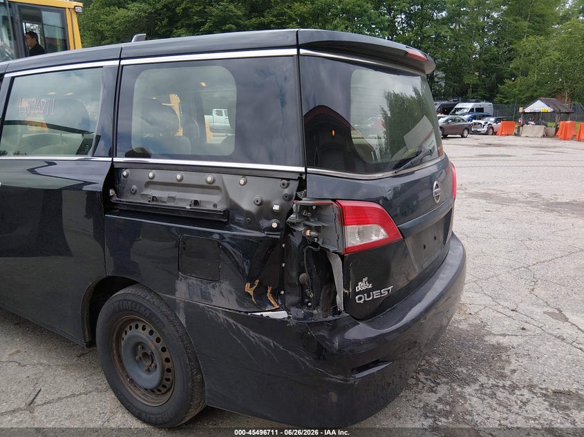 2015 Nissan Quest S VIN: JN8AE2KP8F9122657 Lot: 45496711