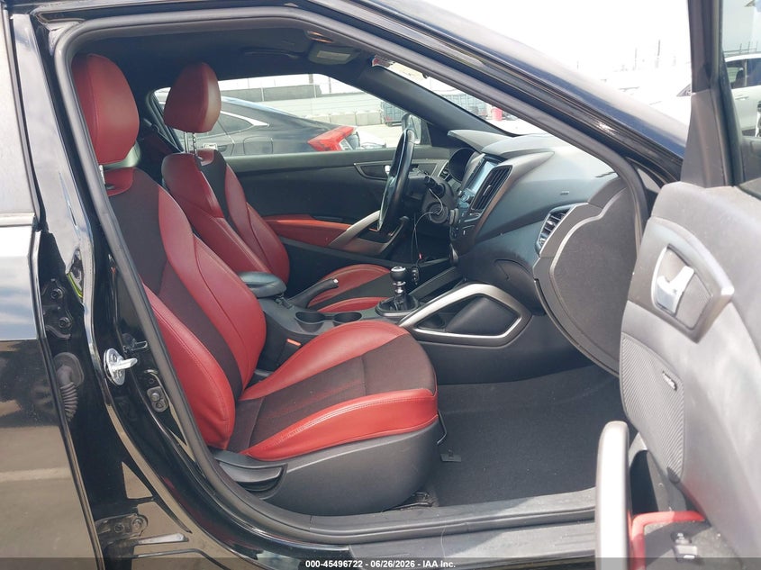2017 HYUNDAI VELOSTER HATCHBACK 1.6L I-4 DI, DOHC, VVT, TURBO, 201HP