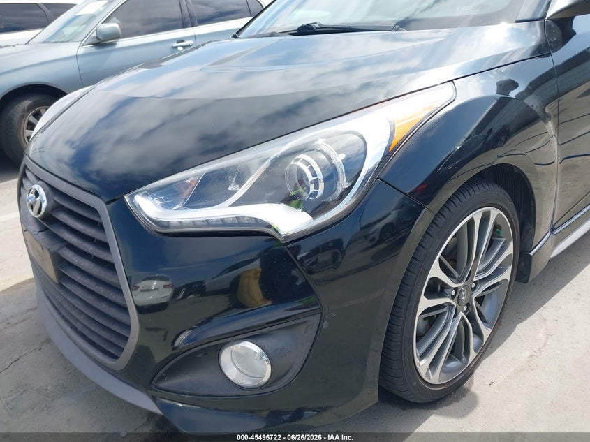 2017 HYUNDAI VELOSTER HATCHBACK 1.6L I-4 DI, DOHC, VVT, TURBO, 201HP
