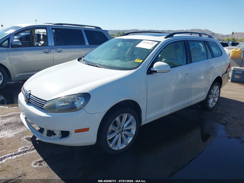 2014 VOLKSWAGEN JETTA SPORTWAGEN auction photo 2