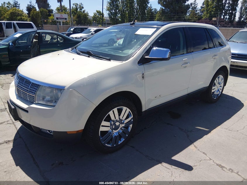 2008 Lincoln MKX, Normal Wear & Tear, IAAI, VIN 2LMDU88C88BJ30959 — photo 2