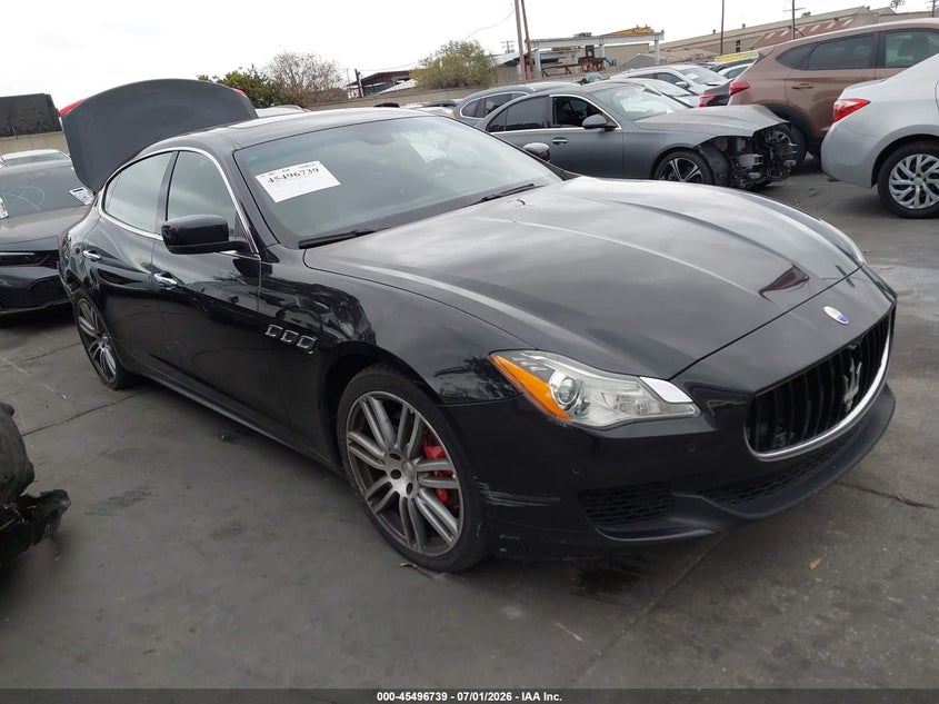 2016 Maserati Quattroporte S VIN: ZAM56RPA4G1189291 Lot: 45496739