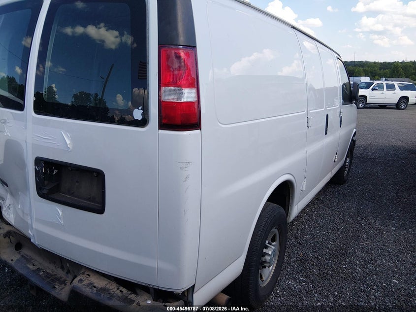 Vin: 1gcwgafp7j1244532, lot: 45994985, chevrolet express 2500 work van 20184