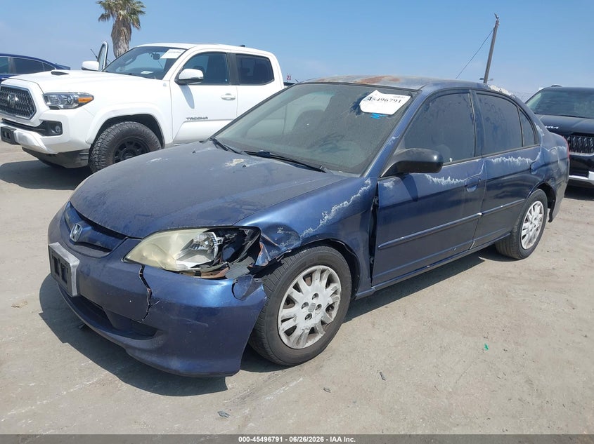 2004 Honda Civic Lx 2HGES16594H564757 photo 1