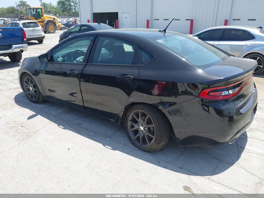 2015 Dodge Dart Sxt VIN: 1C3CDFBB9FD414760 Lot: 45496793