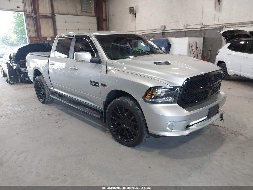 Vin: 1c6rr7mtxjs241202, lot: 45994992, ram 1500 night  4x4 5'7 box 2018 img_1