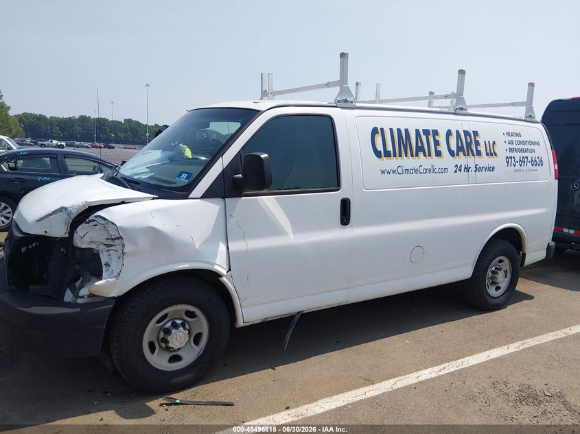 Vin: 1gcwgaff5g1163724, lot: 45995016, chevrolet express 2500 work van 20162