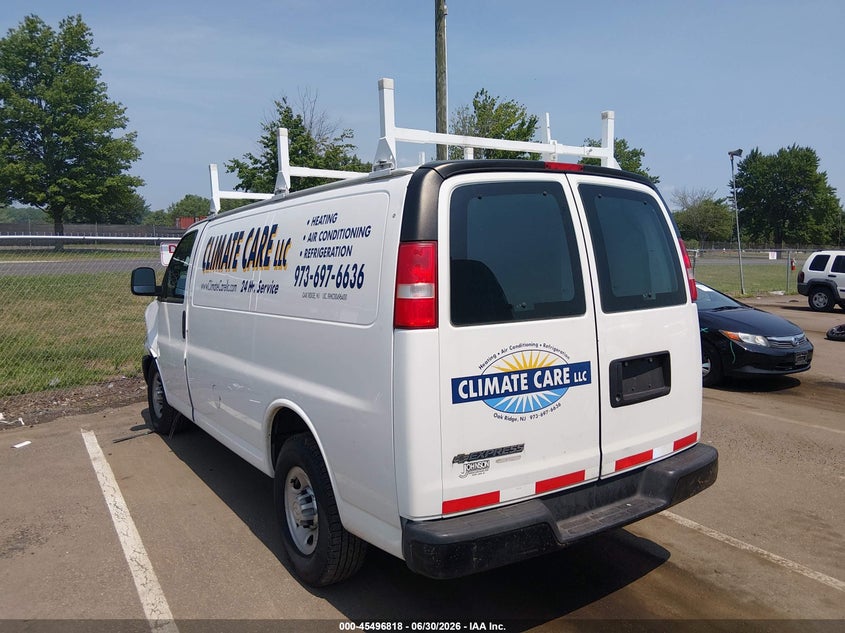 Vin: 1gcwgaff5g1163724, lot: 45995016, chevrolet express 2500 work van 20163