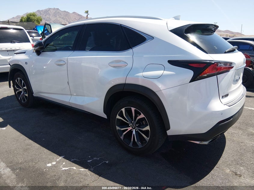 Vin: jtjbarbz8f2034042, lot: 45995075, lexus nx 200t f sport 20153