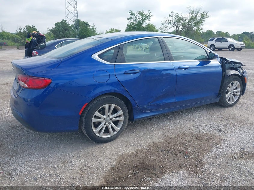 Vin: 1c3cccfb7hn501937, lot: 45995107, chrysler 200 touring 20174