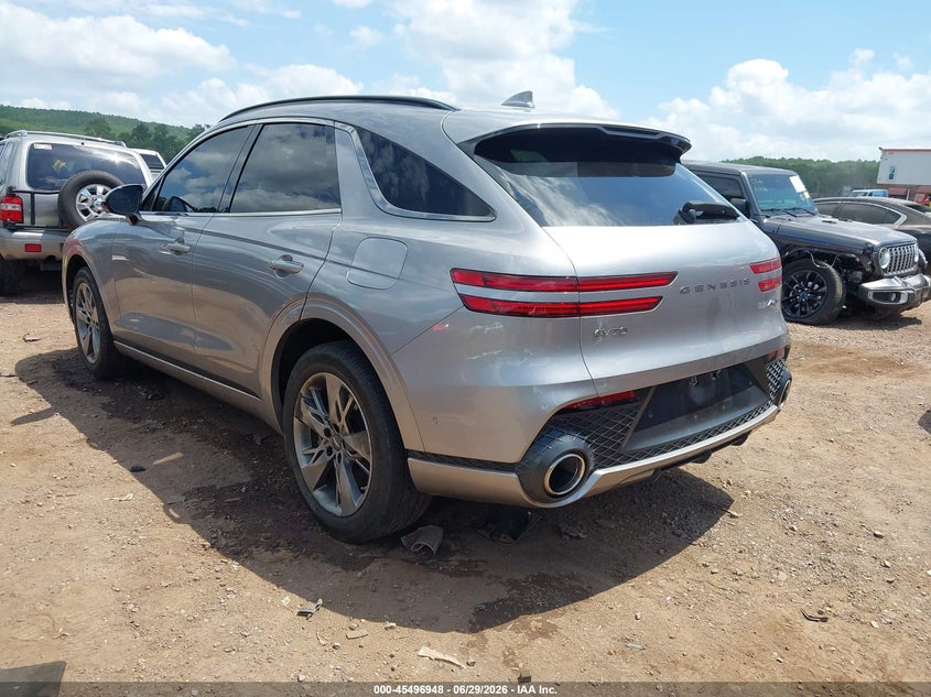 Vin: kmumcdtc5nu012194, lot: 45995146, genesis gv70 3.5t awd sport 20223