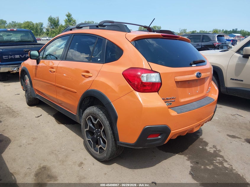 Vin: jf2gpavc9e8240547, lot: 45995155, subaru xv crosstrek 2.0i premium 20143