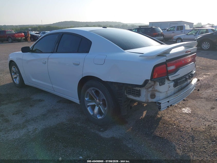 Vin: 2c3cdxhg1ch300789, lot: 45995167, dodge charger sxt 20123