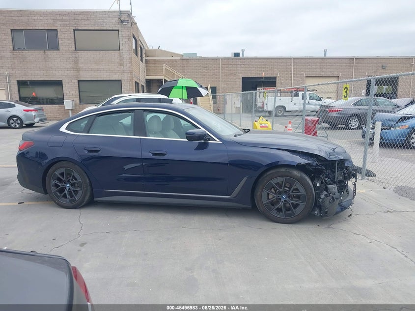 2024 BMW I4 Gran Coupe Edrive40 VIN: WBY73AW02RFS71024 Lot: 45496983