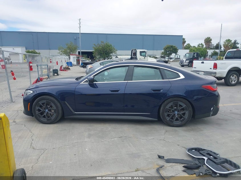 2024 BMW I4 Gran Coupe Edrive40 VIN: WBY73AW02RFS71024 Lot: 45496983