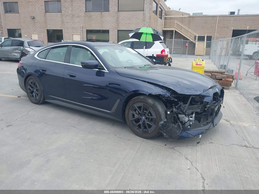 2024 BMW I4 GRAN COUPE auction photo 1