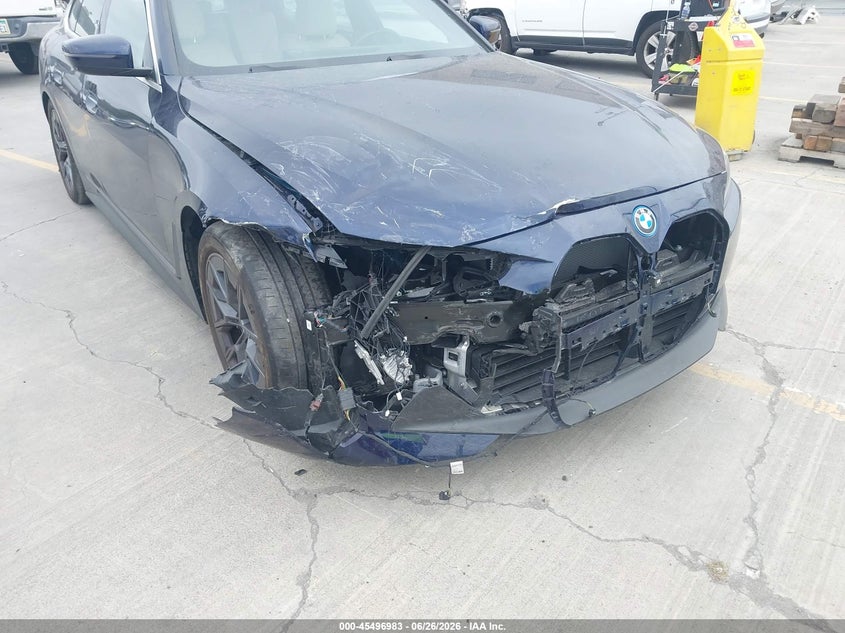 2024 BMW I4 GRAN COUPE auction photo 6