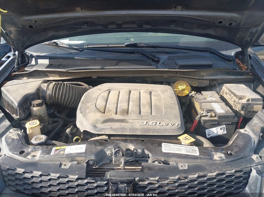 2014 DODGE CARAVAN VAN 3.6L V-6 DOHC, VVT, 283HP