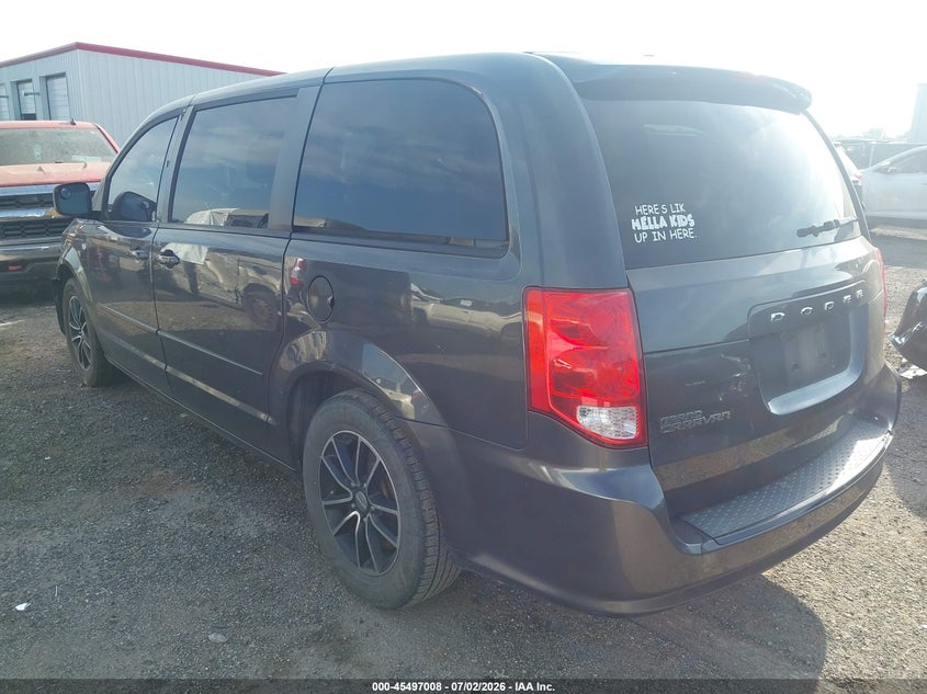 Vin: 2c4rdgbg7er335865, lot: 45995206, dodge grand caravan se 30th anniversary 20143