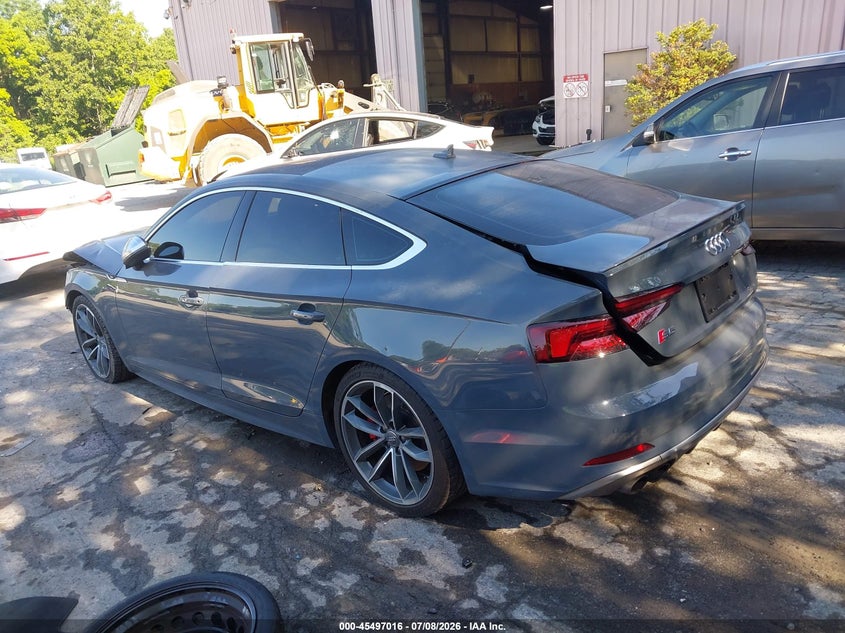 Vin: wauc4cf51ja120601, lot: 45995214, audi s5 3.0t premium plus 20183