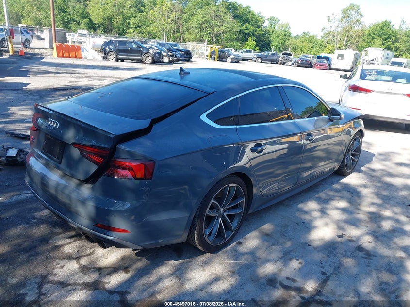 Vin: wauc4cf51ja120601, lot: 45995214, audi s5 3.0t premium plus 20184
