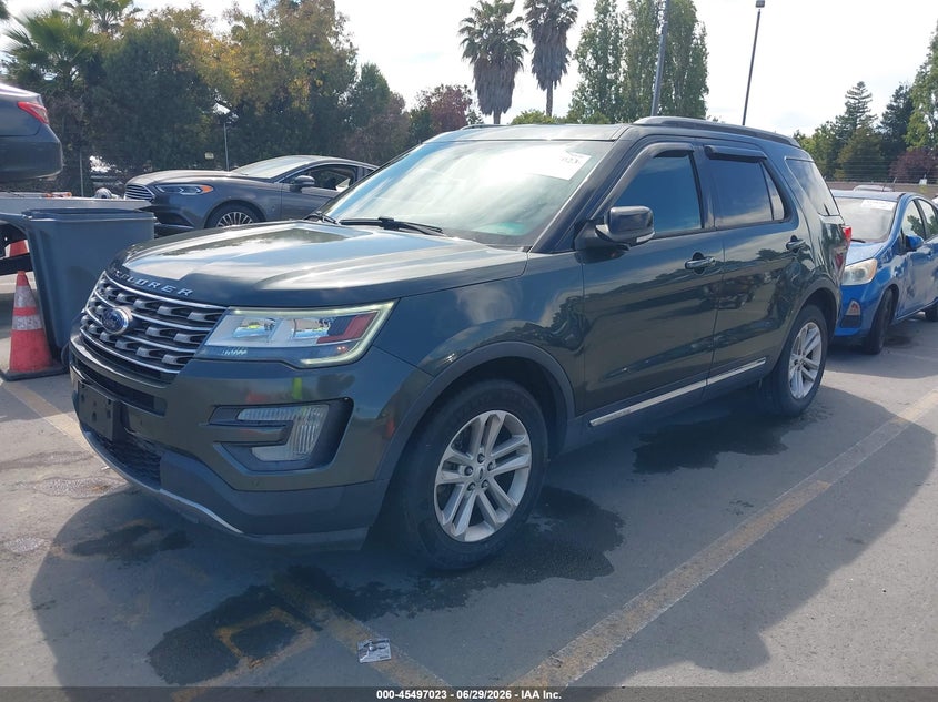 Vin: 1fm5k7dh7ggd35973, lot: 45995221, ford explorer xlt 20162
