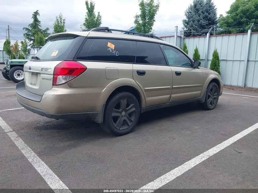 2008 SUBARU OUTBACK (NATL) auction photo 4