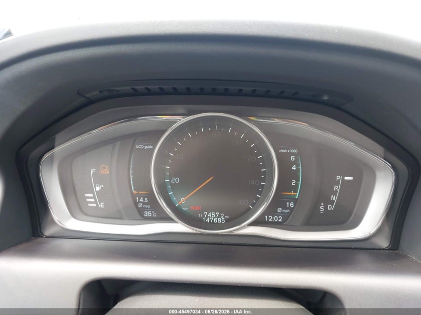 2015 VOLVO XC60 SPORT UTILITY VEHICLE 2.0L I-4 DI, DOHC, VVT, TURBO, 240HP