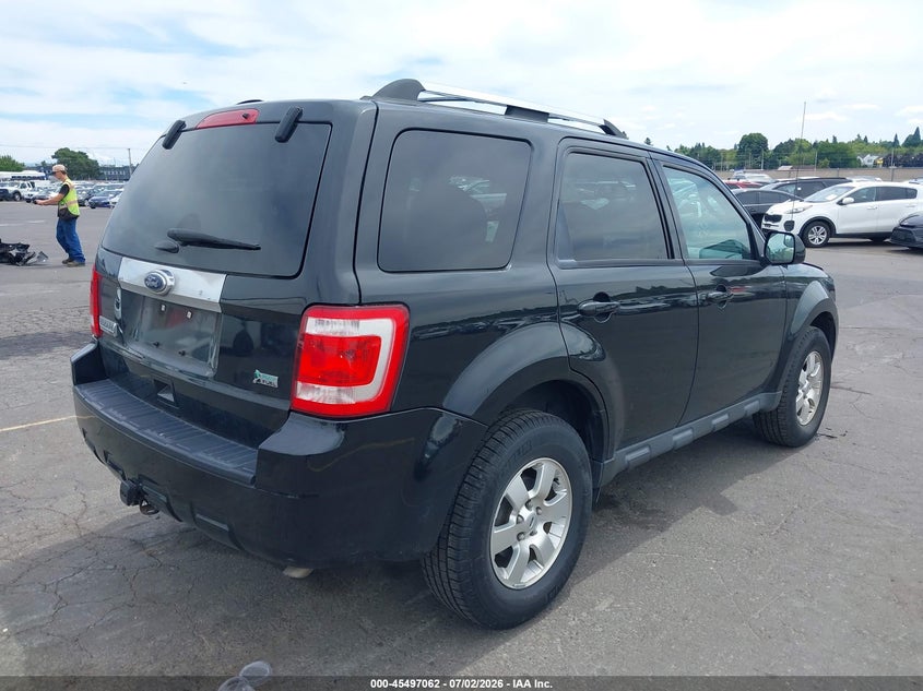 Vin: 1fmcu9eg6bkc19074, lot: 45995260, ford escape limited 20114