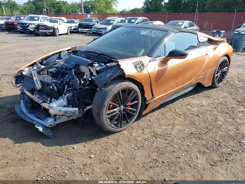 Vin: wby2z6c51kvb82808, lot: 45995273, bmw i8 20192