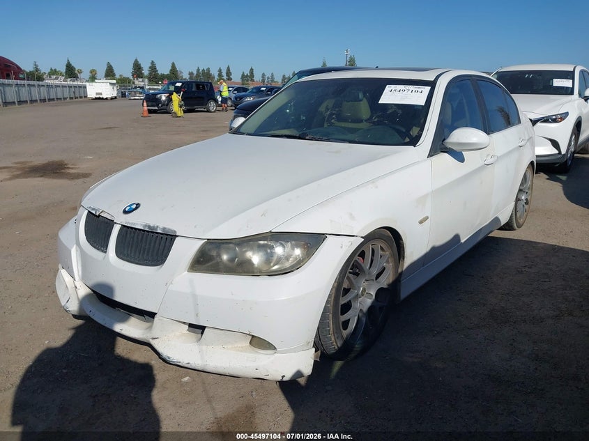 BMW 328I 2007 VIN WBAVA37587NL10106