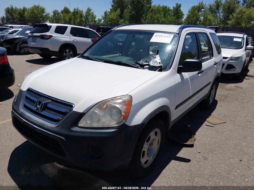 2006 Honda CR-V, Обычный износ, IAAI, VIN JHLRD78596C040883 — фото 2