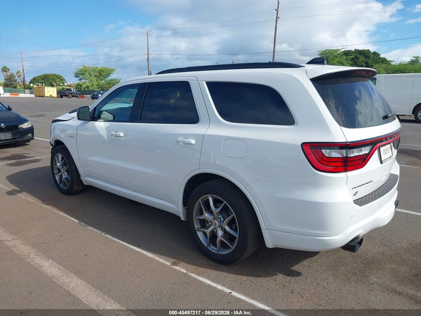 Vin: 1c4sdjct8tc172269, lot: 45995415, dodge durango gt plus awd hemi v8 20263