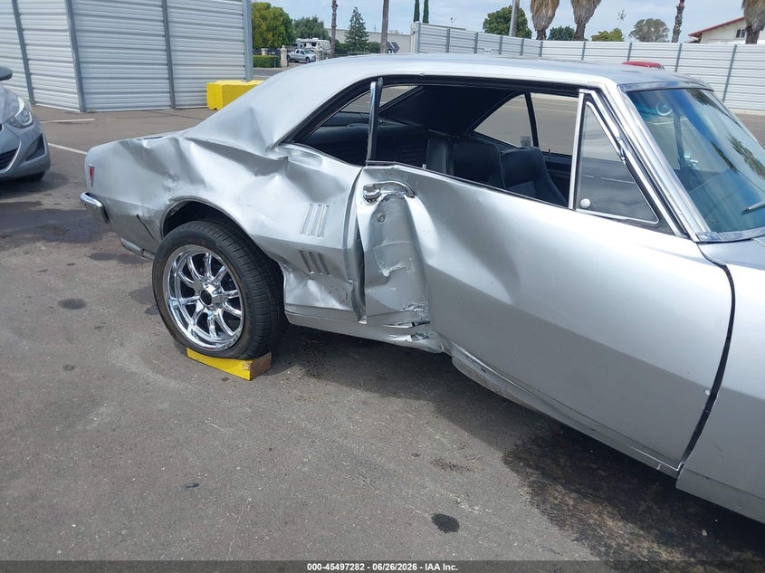 1967 Pontiac Firebird VIN: 223377U133208 Lot: 45497282