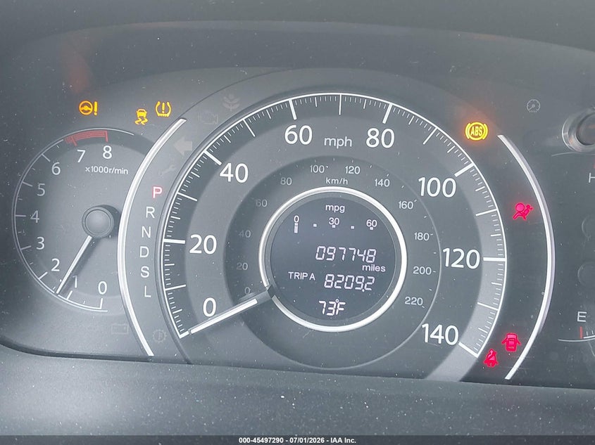 2016 HONDA CR-V auction photo 7