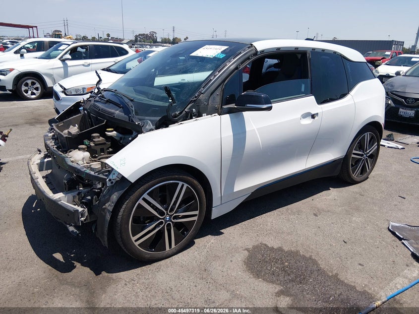 Vin: wby1z8c52hv551530, lot: 45995515, bmw i3 94 ah w/range extender 20172