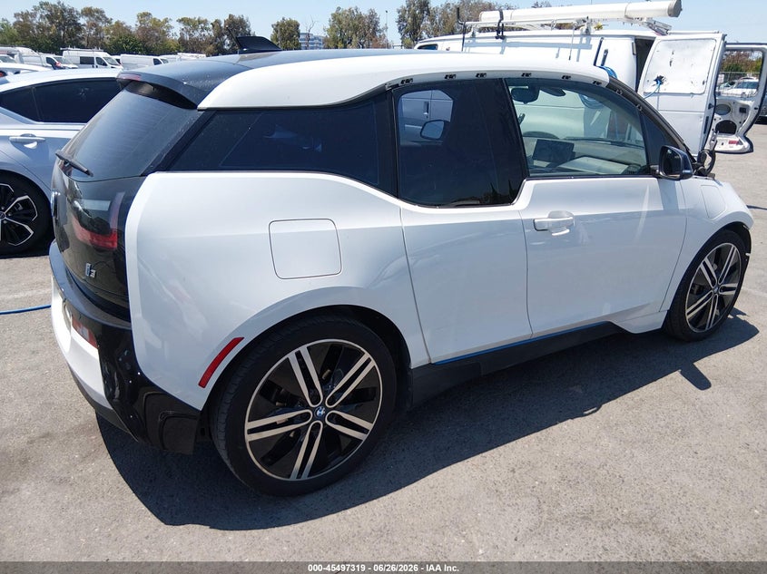 Vin: wby1z8c52hv551530, lot: 45995515, bmw i3 94 ah w/range extender 20174