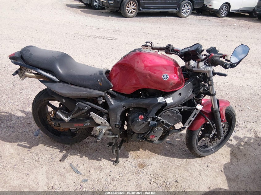 2007 Yamaha Fz6 Shg VIN: JYARJ13E07A001392 Lot: 45497323