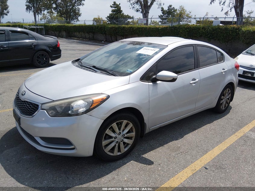 2016 Kia Forte, Угон, IAAI, VIN KNAFK4A69G5616868 — фото 2