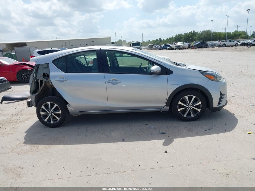 2018 Toyota Prius C Four VIN: JTDKDTB38J1607376 Lot: 45497335
