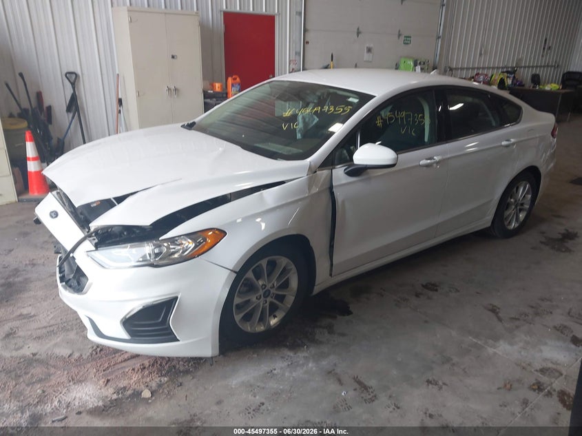 2019 Ford Fusion, Front End, IAAI, VIN 3FA6P0HD9KR203944 — photo 2