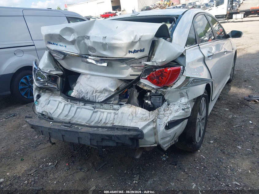 2013 HYUNDAI SONATA HYBRID auction photo 4