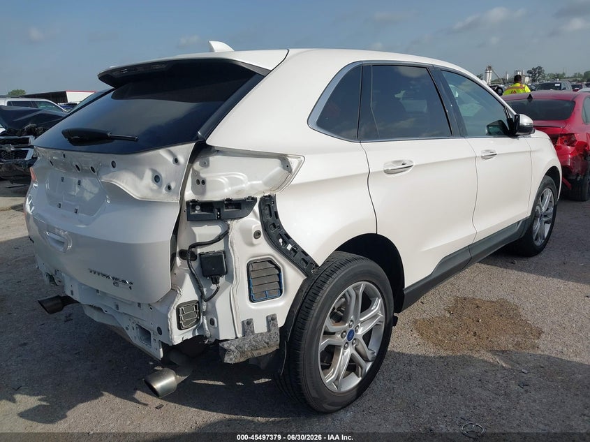Vin: 2fmpk3k99hbb76203, lot: 45995577, ford edge titanium 20174