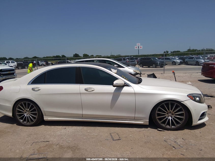 2014 Mercedes-Benz S 550 VIN: WDDUG8CBXEA029506 Lot: 45497399