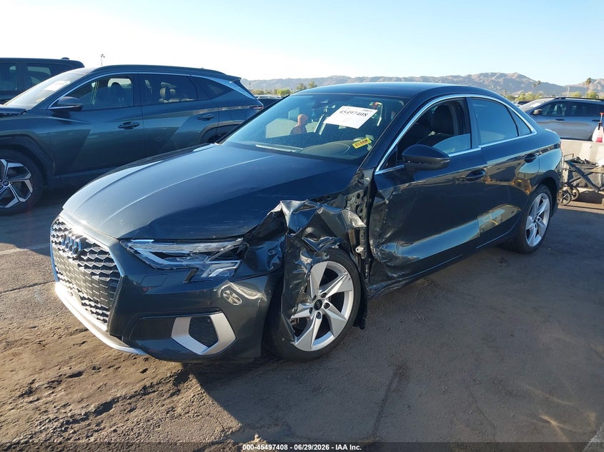 WAUAUDGYXPA064527 2023 AUDI A3 PREMIUM 40 TFSI FRONT-WHEEL DRIVE S TRONIC photo 1